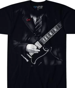 Angus Young Black T-Shirt