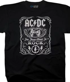 AC/DC Label Black T-Shirt