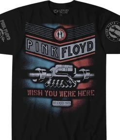 Pink Floyd WYWH Released 1975 Black T-Shirt