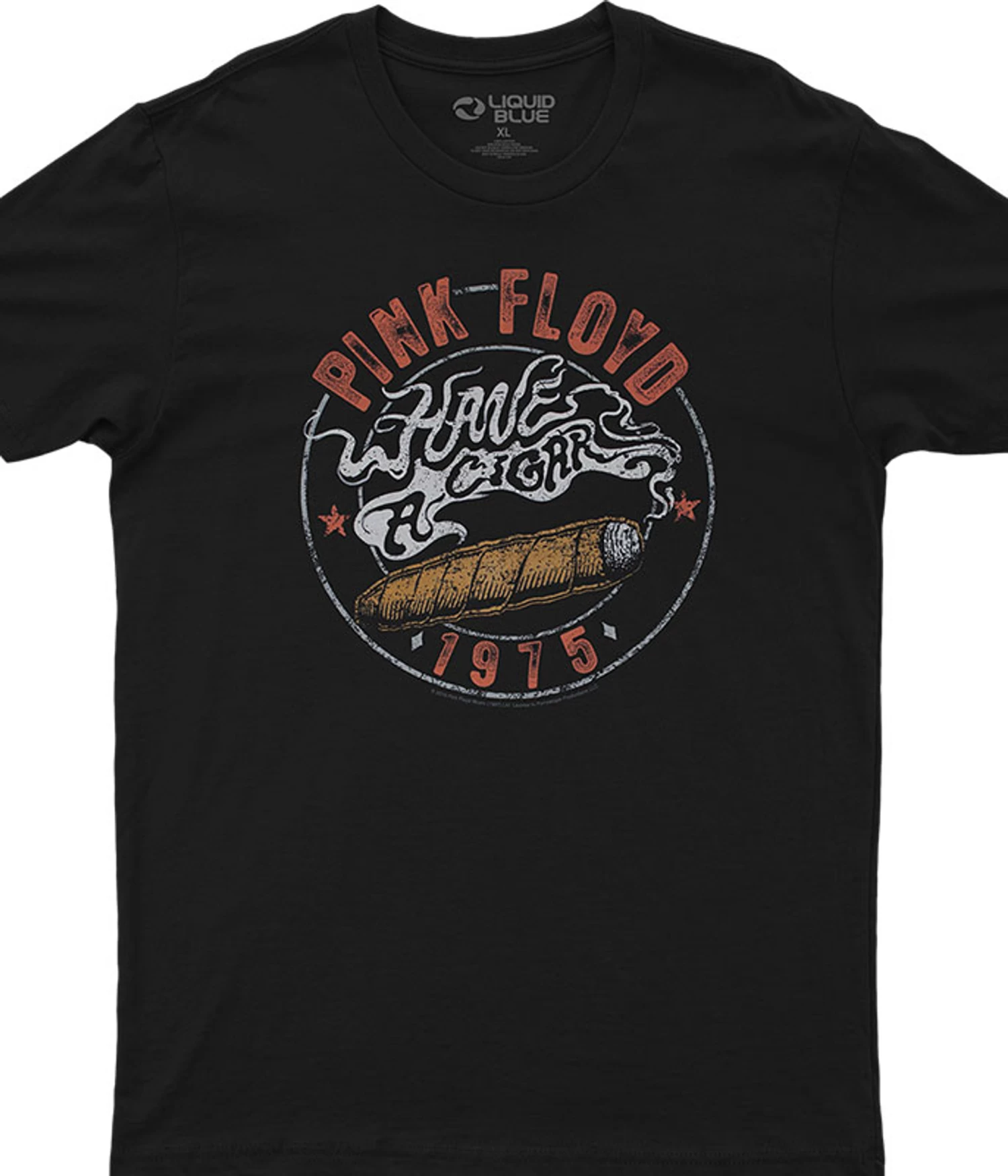 Pink Floyd Gravy Train Black Athletic T-Shirt