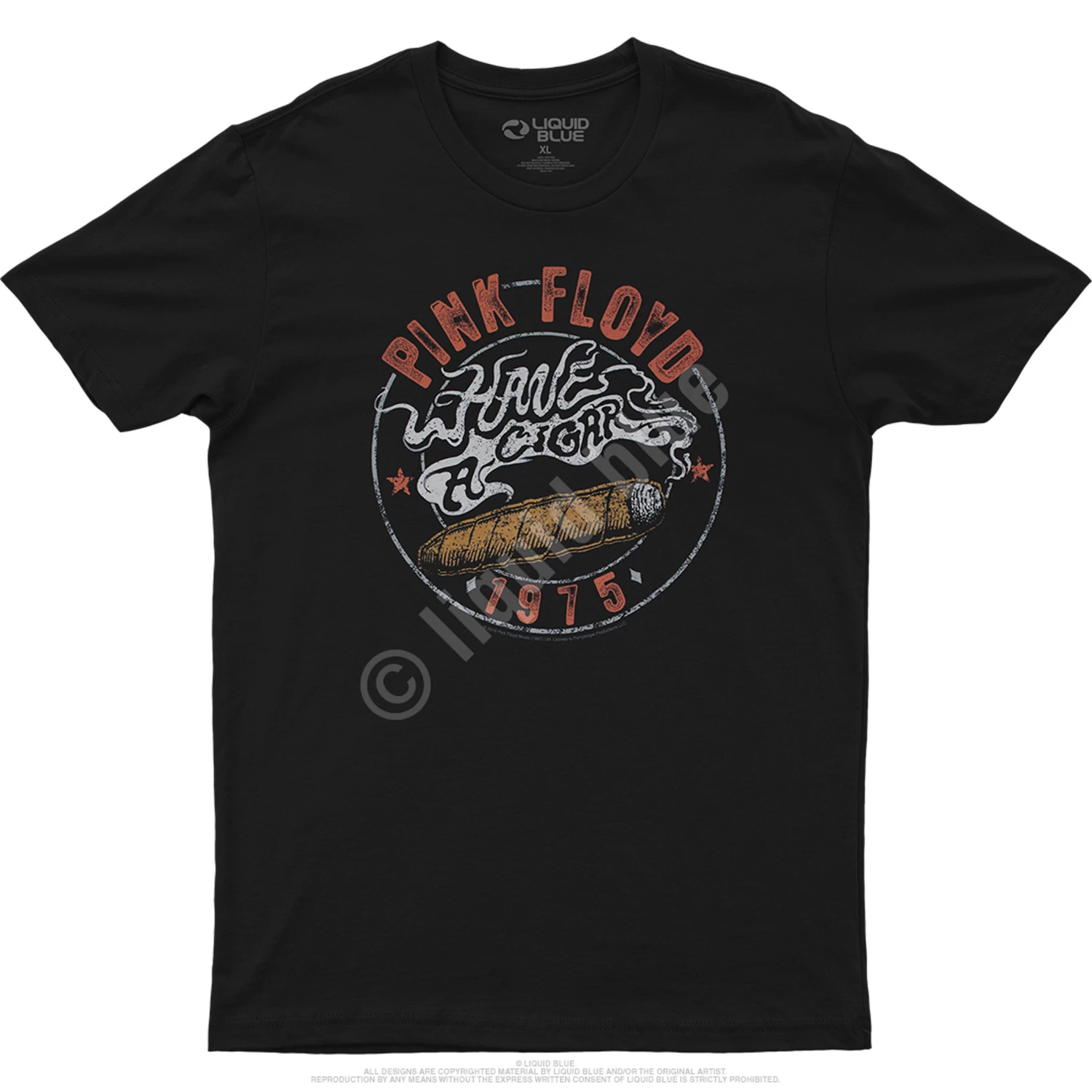 Pink Floyd Gravy Train Black Athletic T-Shirt - Image 2