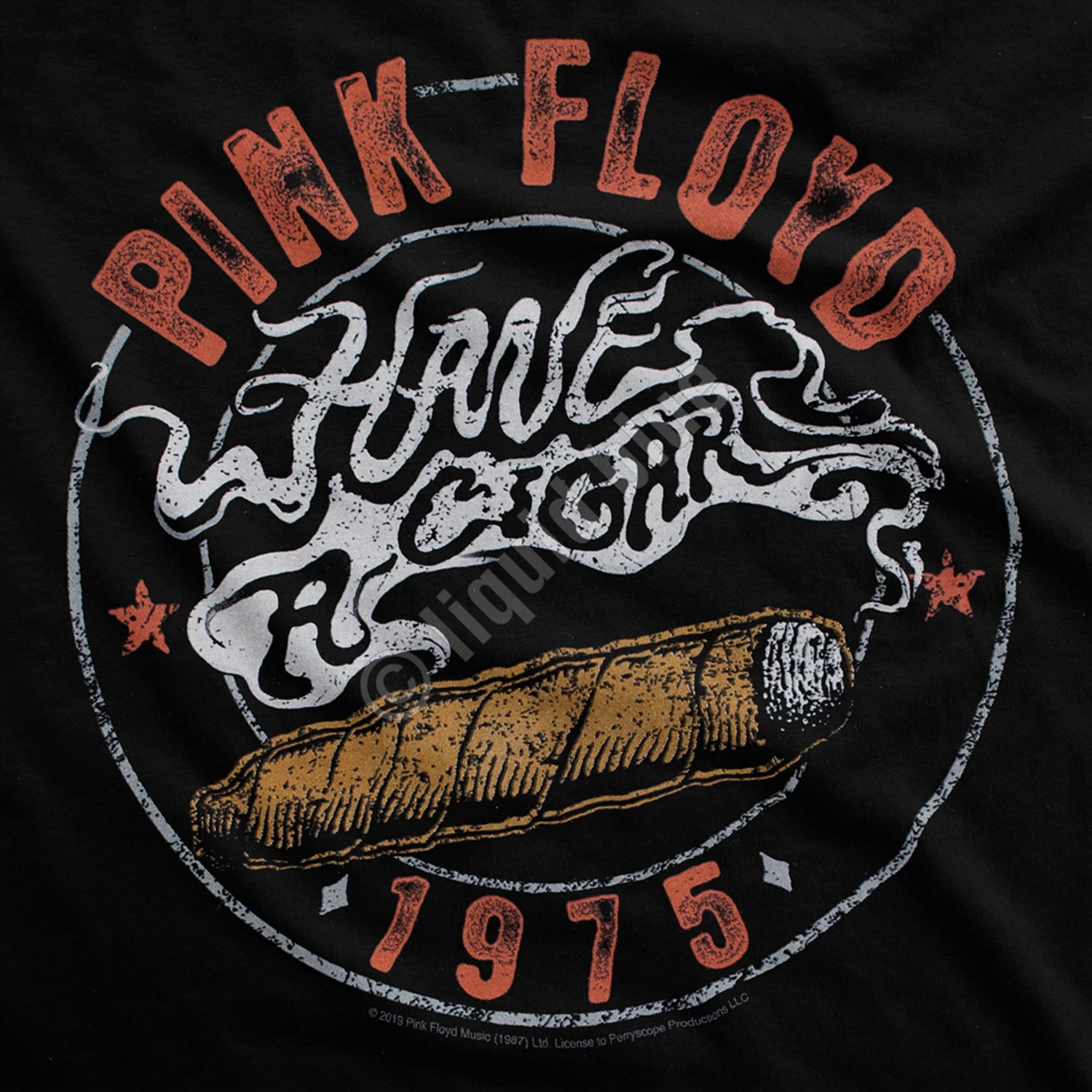 Pink Floyd Gravy Train Black Athletic T-Shirt - Image 3