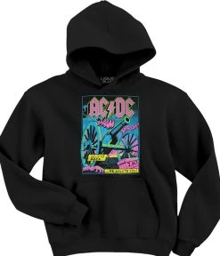 TNT Blacklight Hoodie Black