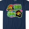 Cheech And Chong Transfer Navy T-Shirt