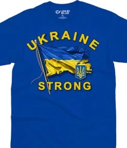 Ukraine Strong Royal T-Shirt