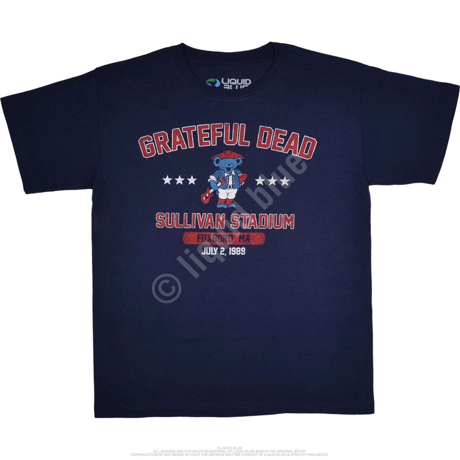 Patriot Dead Navy T-Shirt - Image 3