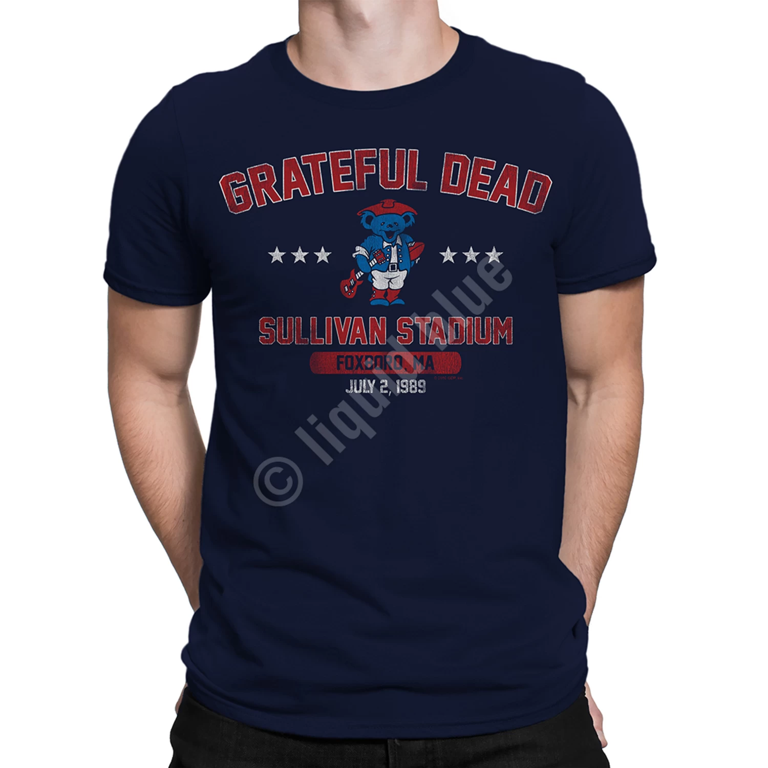 Patriot Dead Navy T-Shirt - Image 2