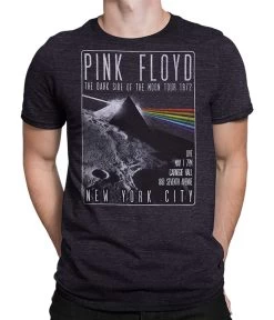 Pink Floyd Dark Side Live Dark Heather Tri-Blend T-Shirt