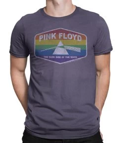 Pink Floyd Dark Side Brand Grey Athletic T-Shirt