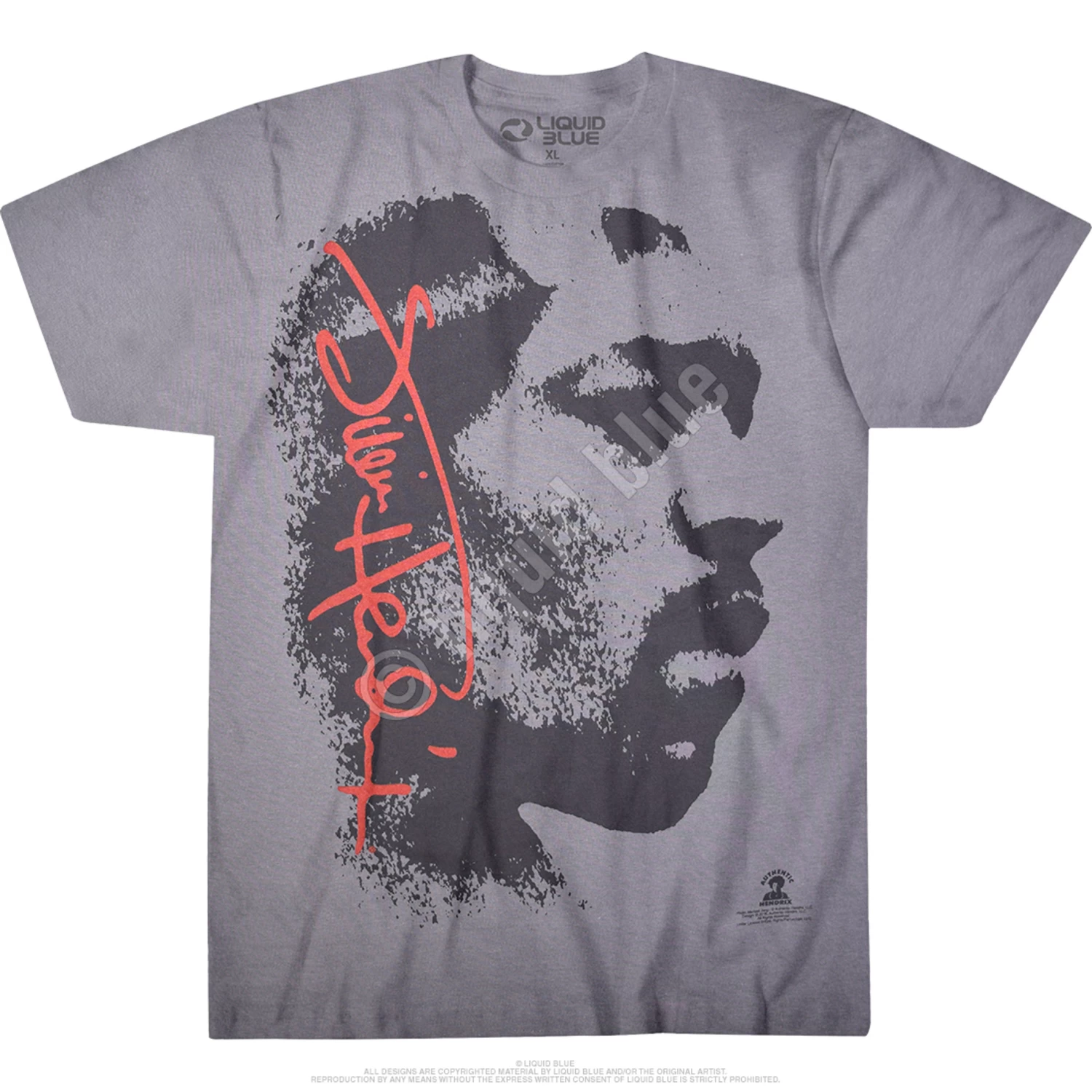 Hey Joe Grey T-Shirt - Image 2