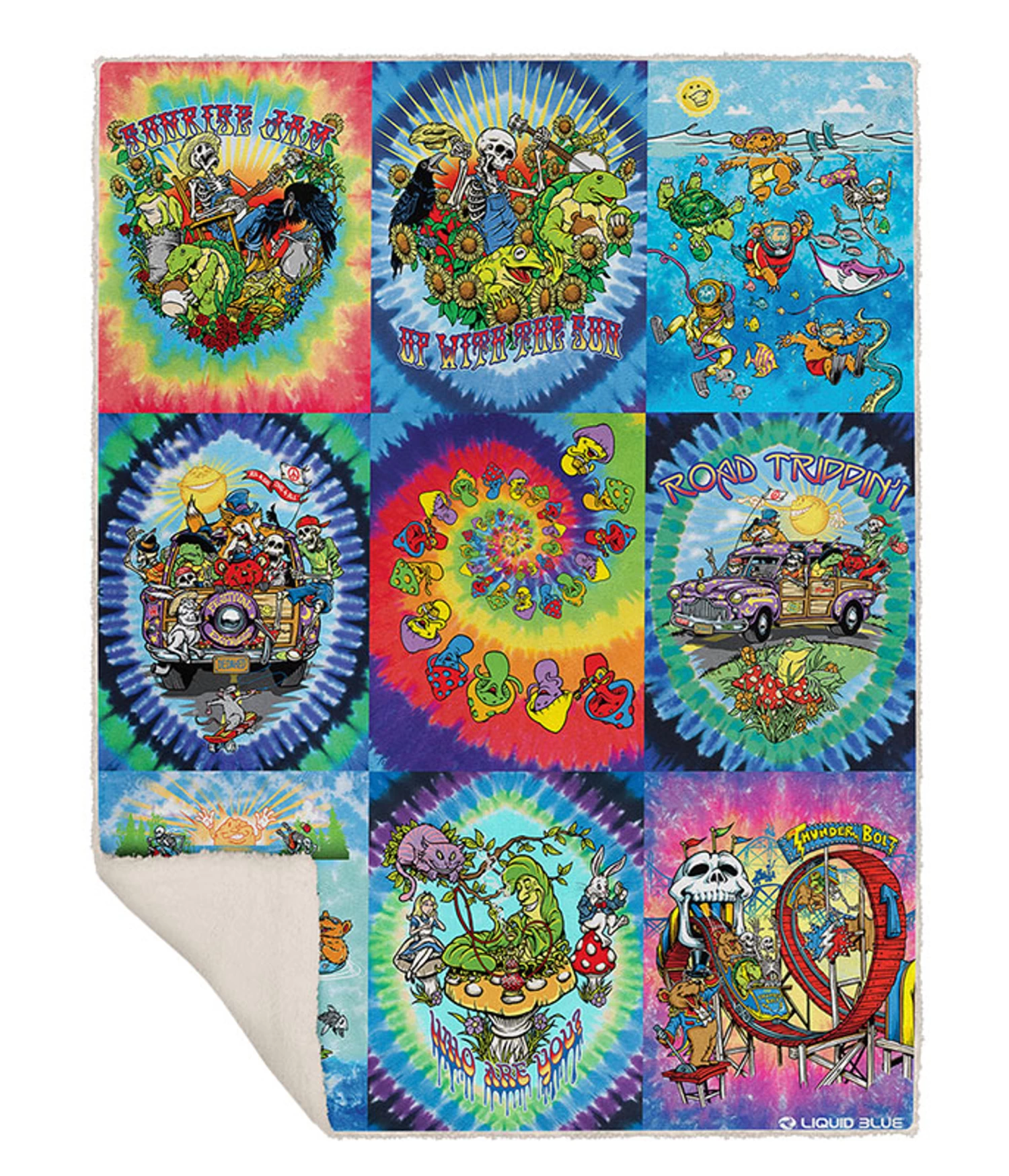 Light Fantasy Collection Fleece Throw Blanket
