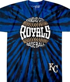 MLB Kansas City Royals Burst Tie-Dye T-Shirt