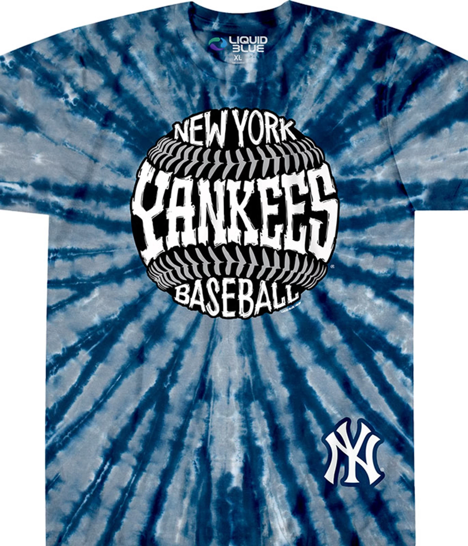 MLB New York Yankees Burst Tie-Dye T-Shirt