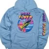 Pink Floyd WYWH Mod Light Blue Sleeve Printed Hoodie