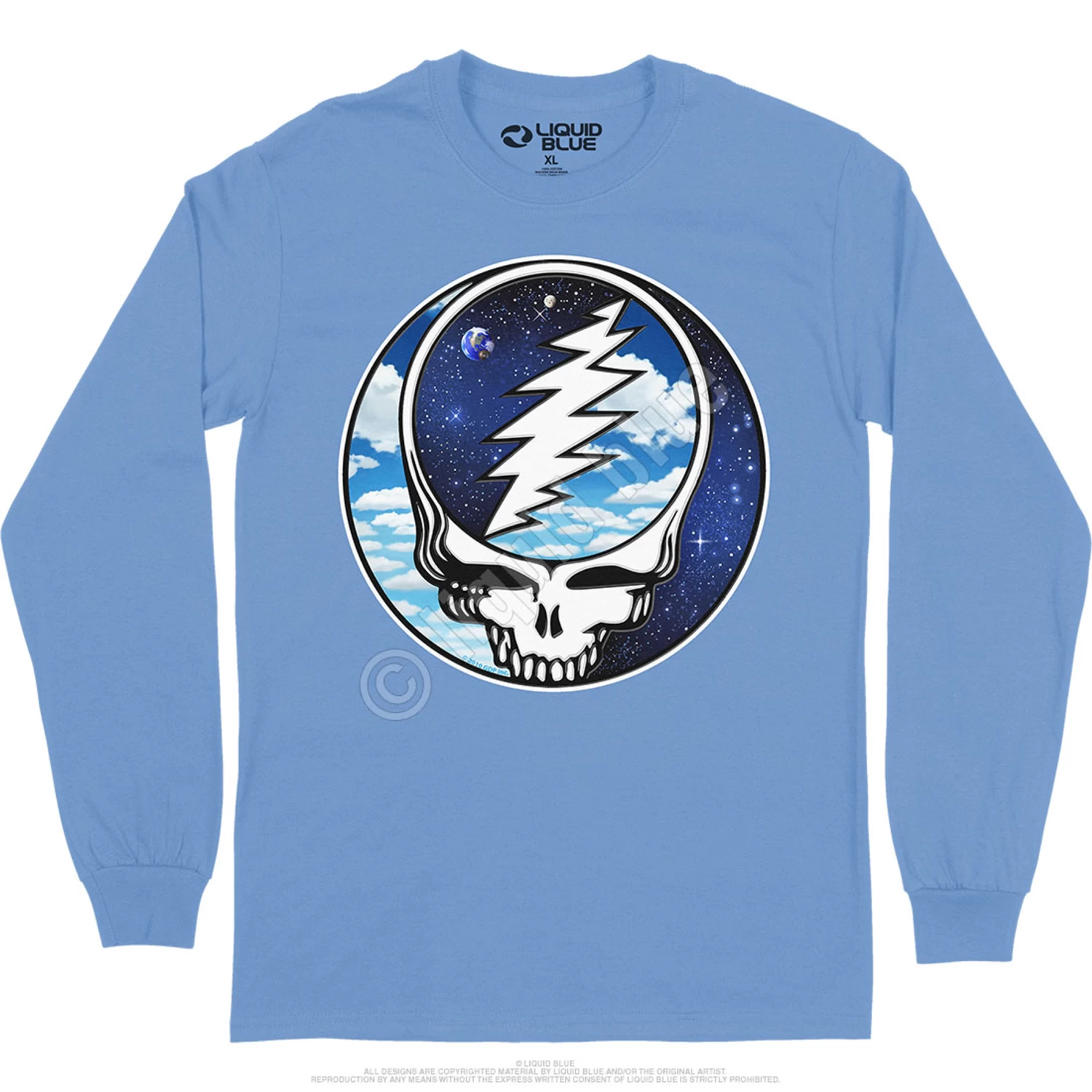 Steal Your Sky Space Long Sleeve T-Shirt - Image 2