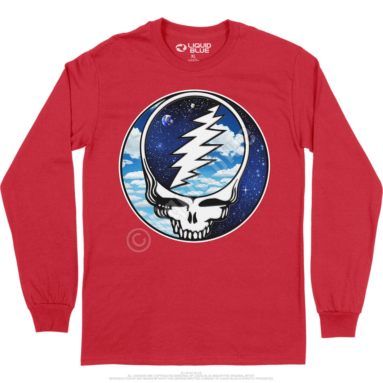 Steal Your Sky Space Long Sleeve T-Shirt - Image 3