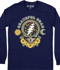 Steal Your Face Day Of The Dead Long Sleeve T-Shirt