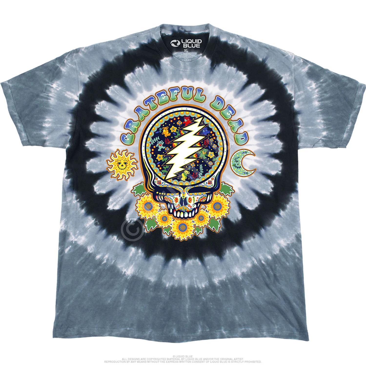 Steal Your Face Day Of The Dead T-Shirt - Image 6