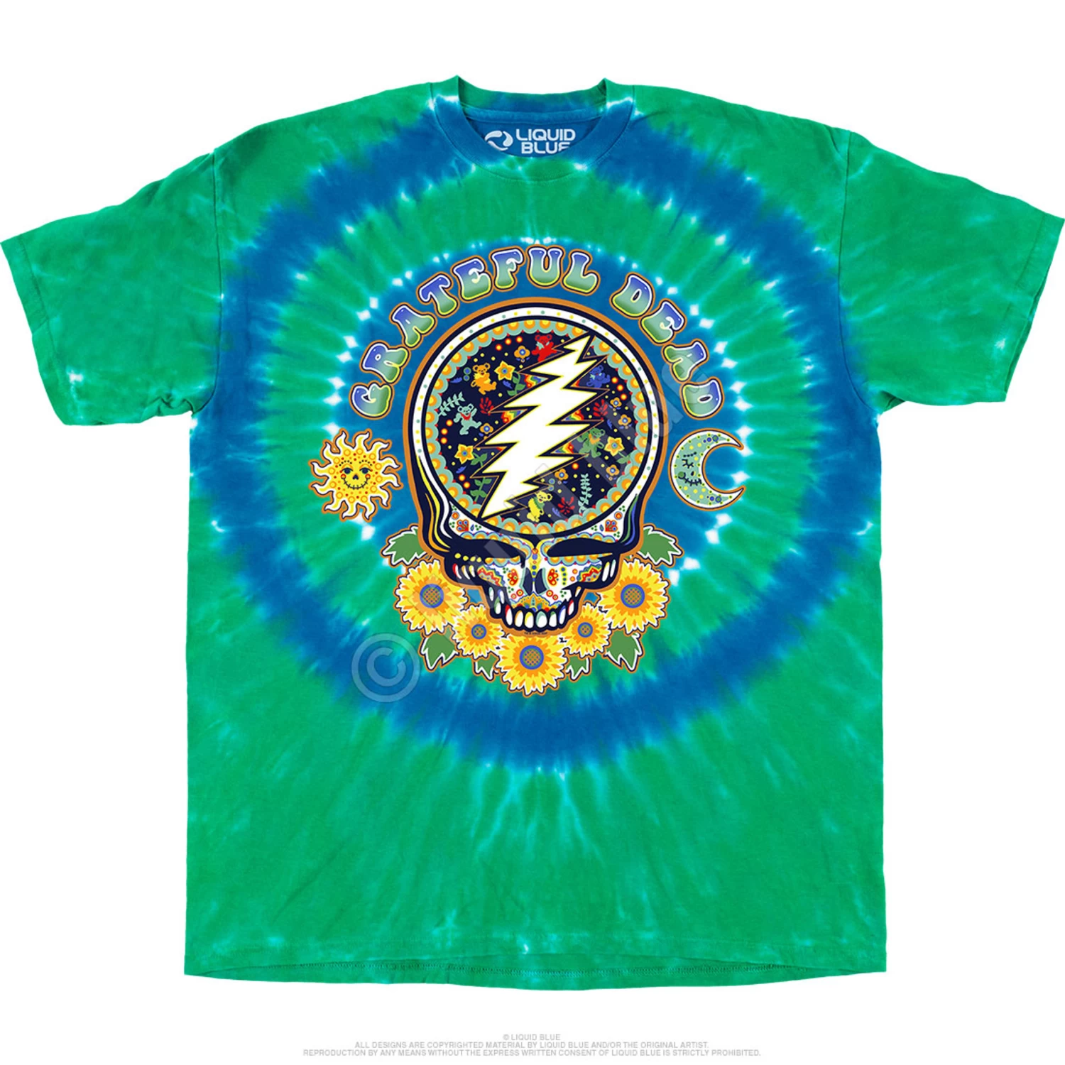 Steal Your Face Day Of The Dead T-Shirt - Image 7