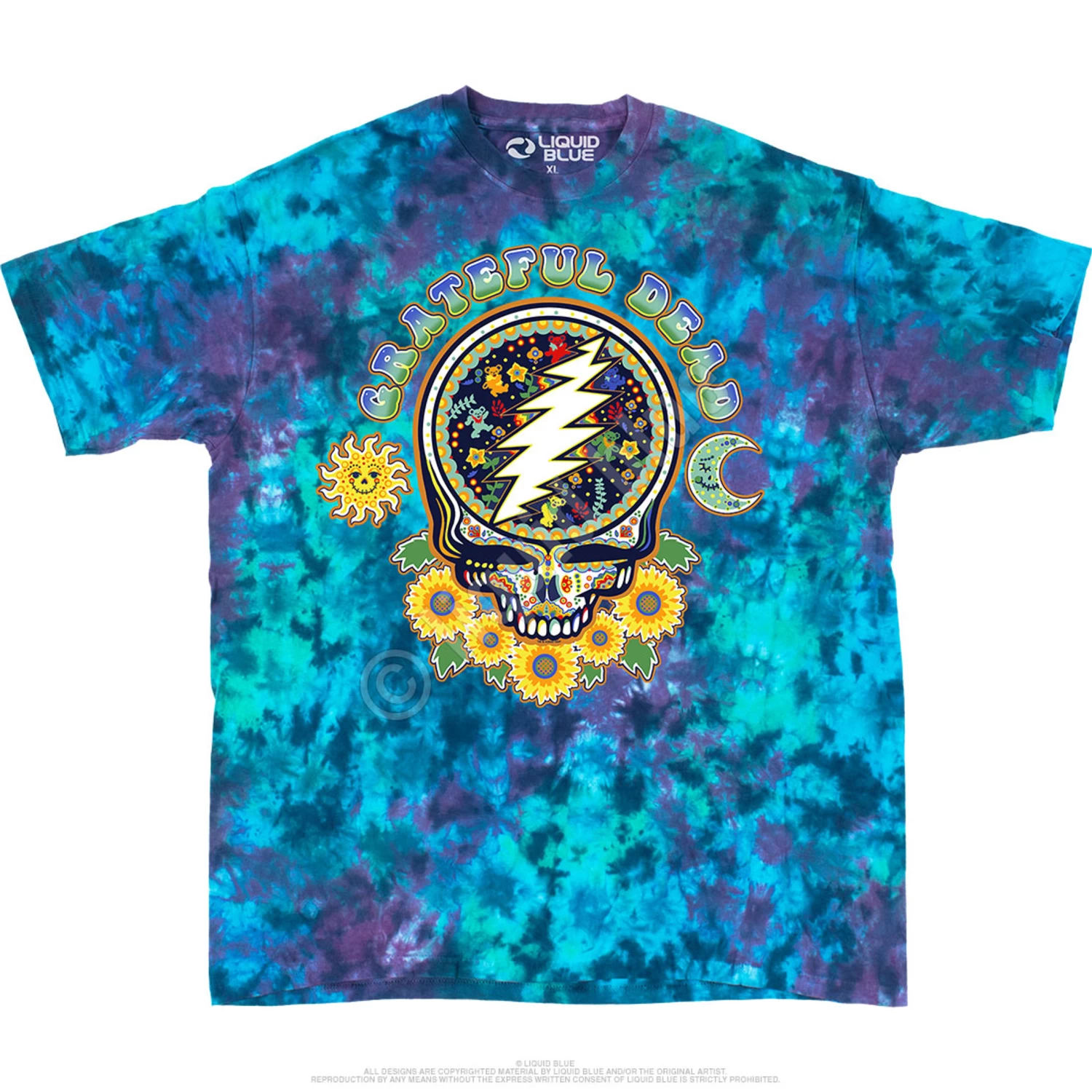 Steal Your Face Day Of The Dead T-Shirt - Image 14