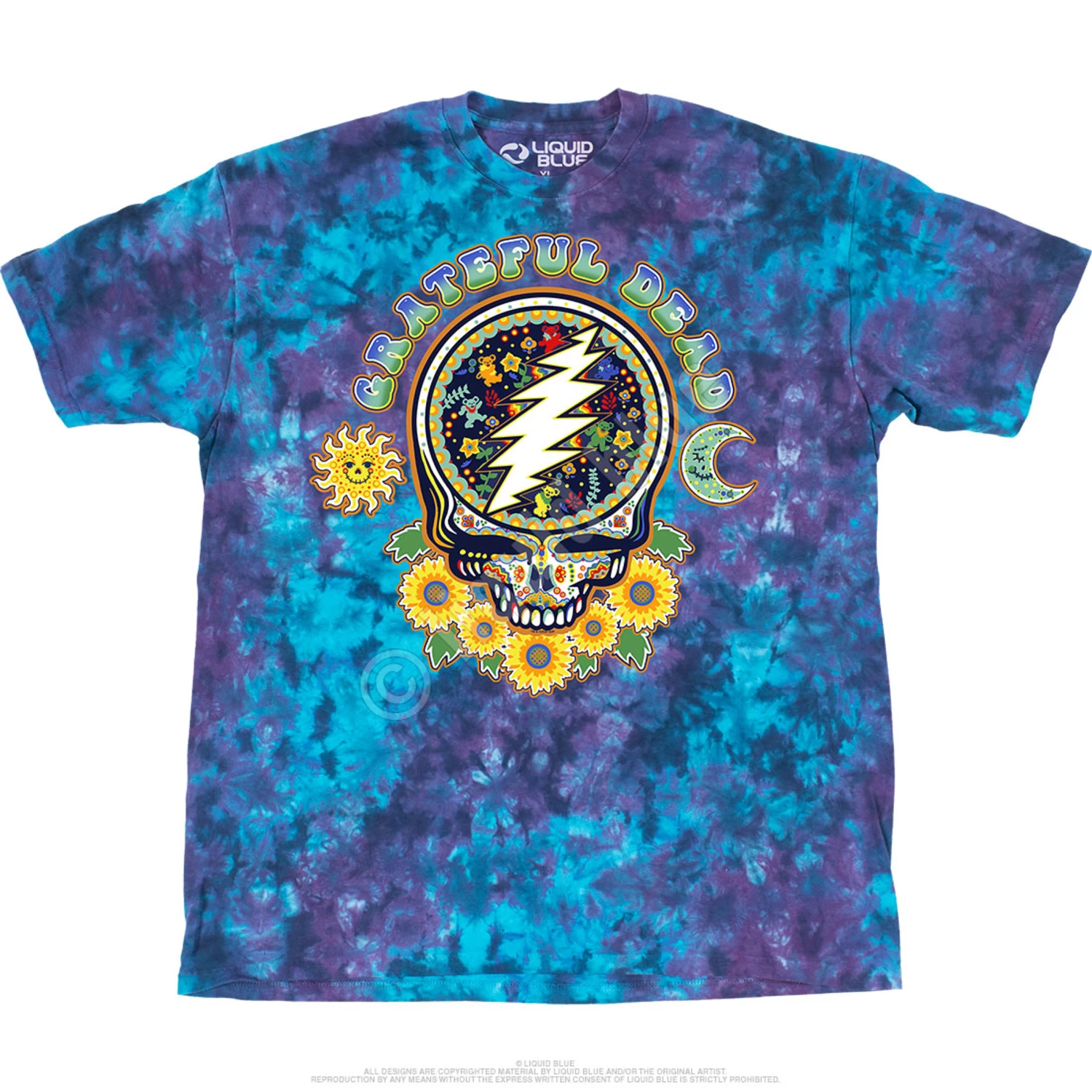 Steal Your Face Day Of The Dead T-Shirt - Image 15