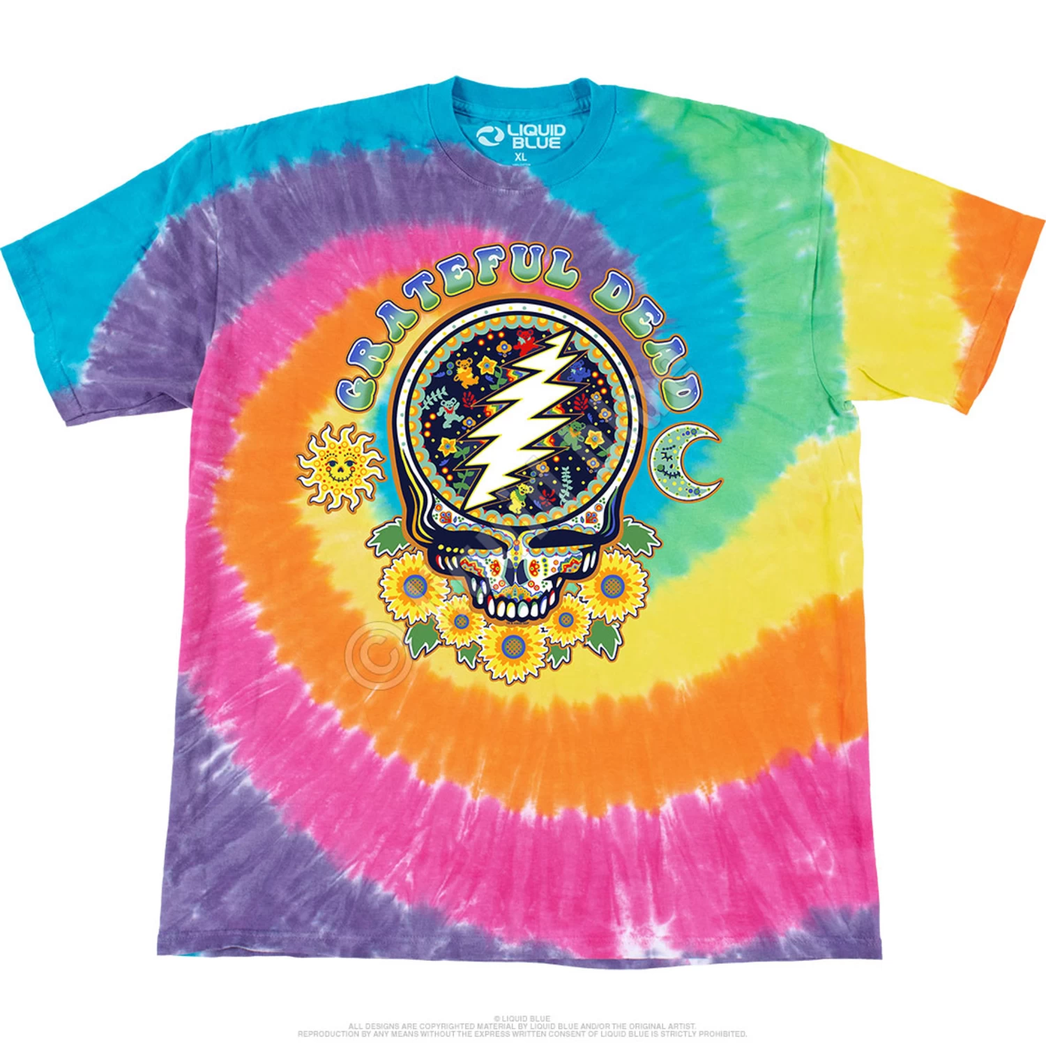 Steal Your Face Day Of The Dead T-Shirt - Image 8