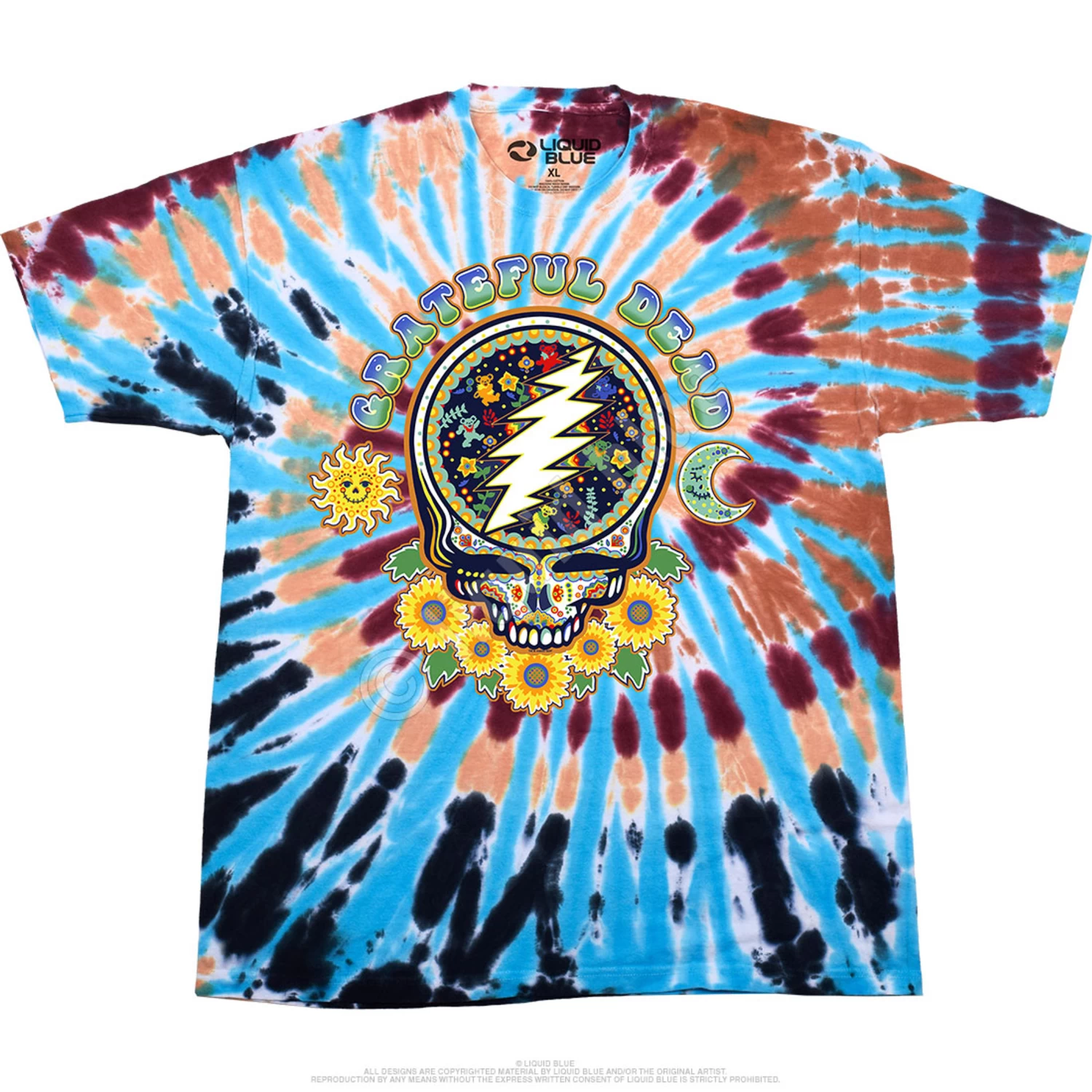 Steal Your Face Day Of The Dead T-Shirt - Image 10