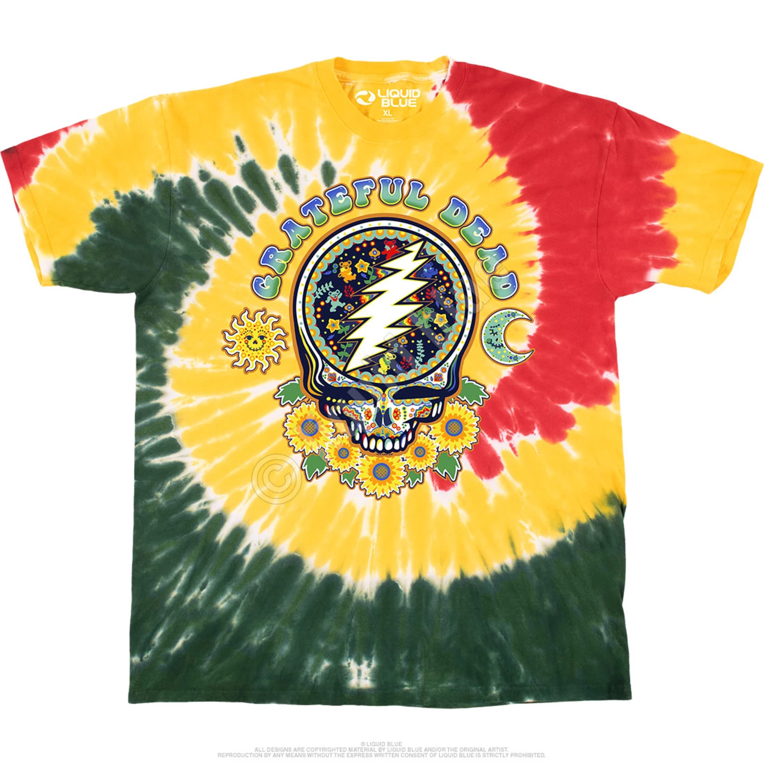 Steal Your Face Day Of The Dead T-Shirt - Image 11