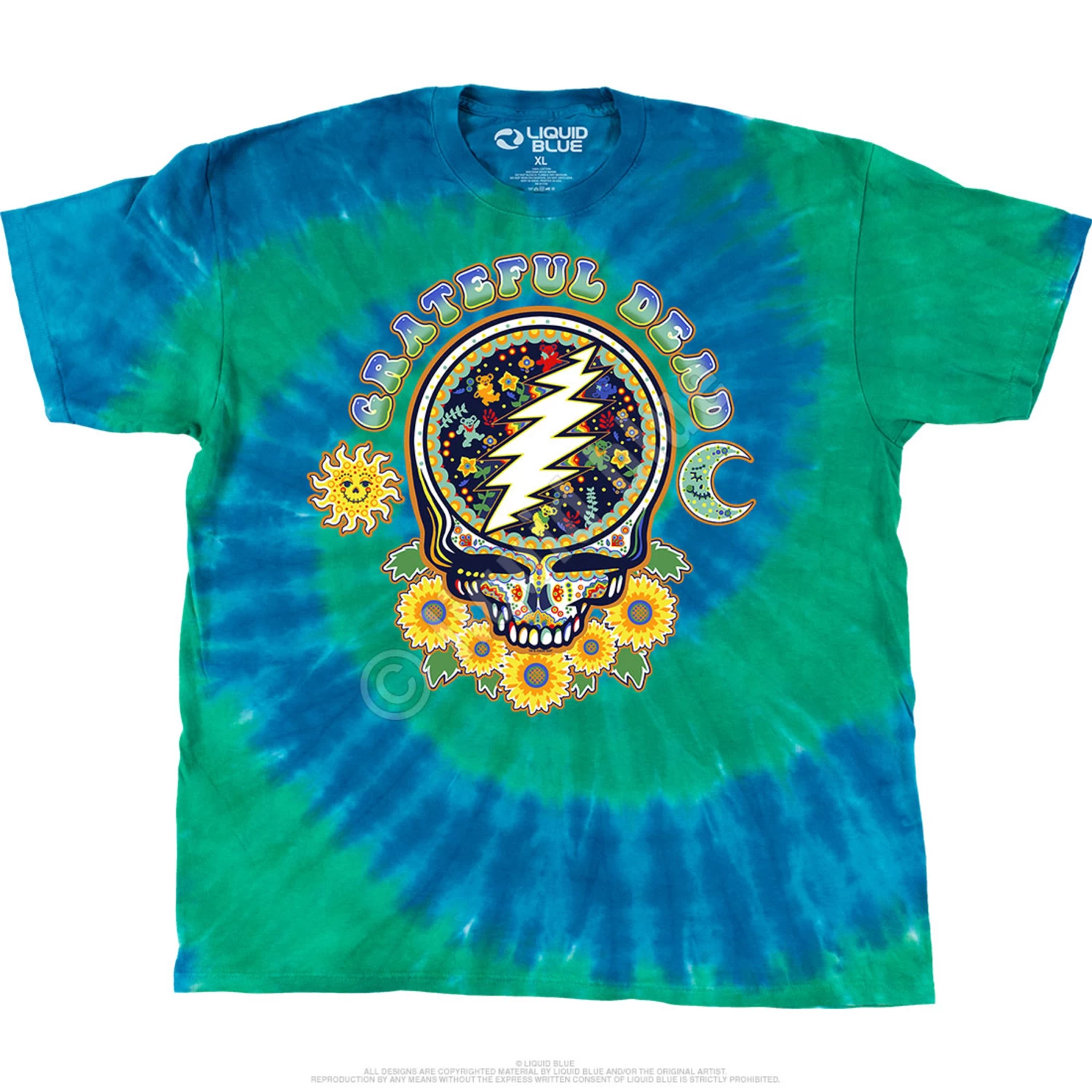 Steal Your Face Day Of The Dead T-Shirt - Image 12