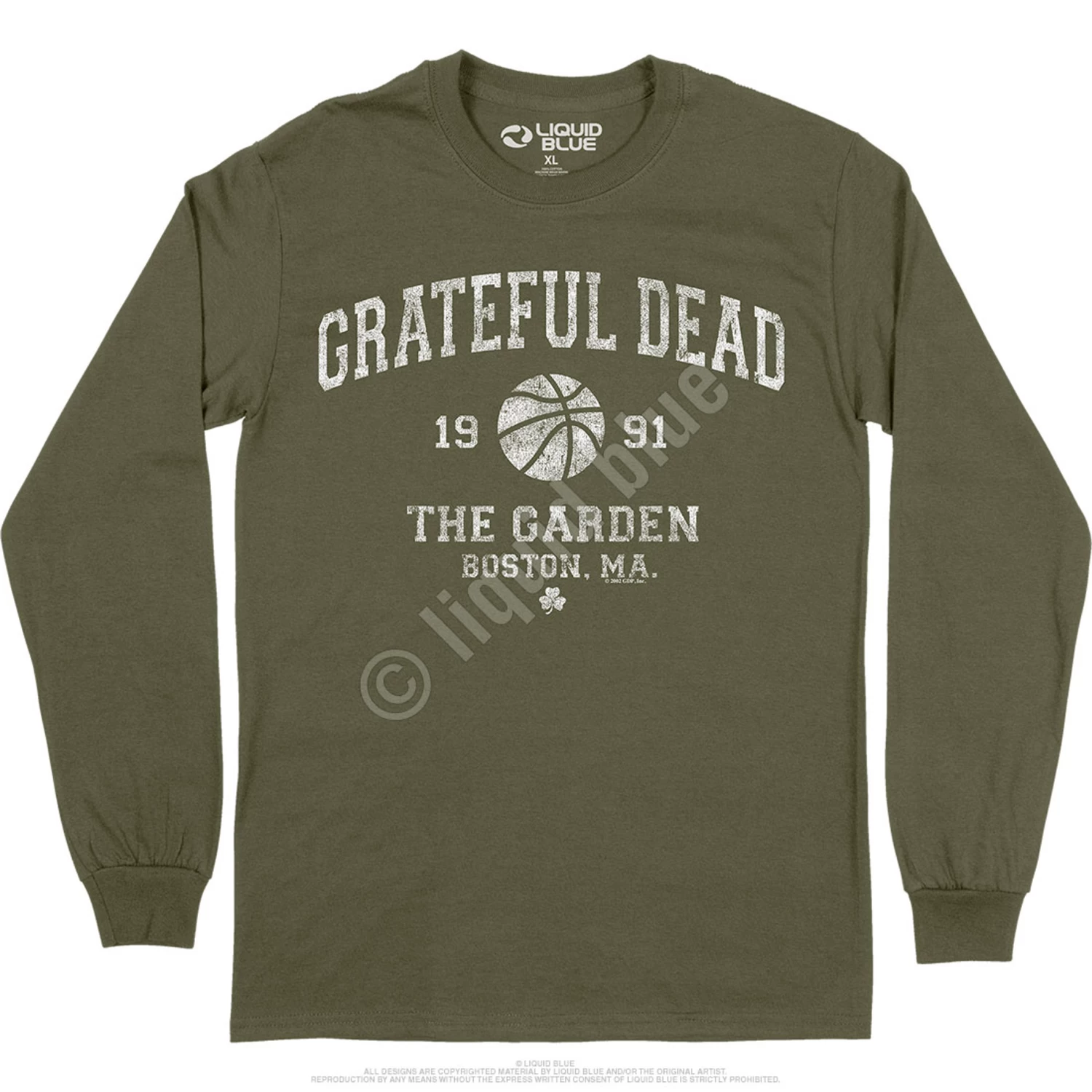 Boston Garden 91 Long Sleeve T-Shirt - Image 5