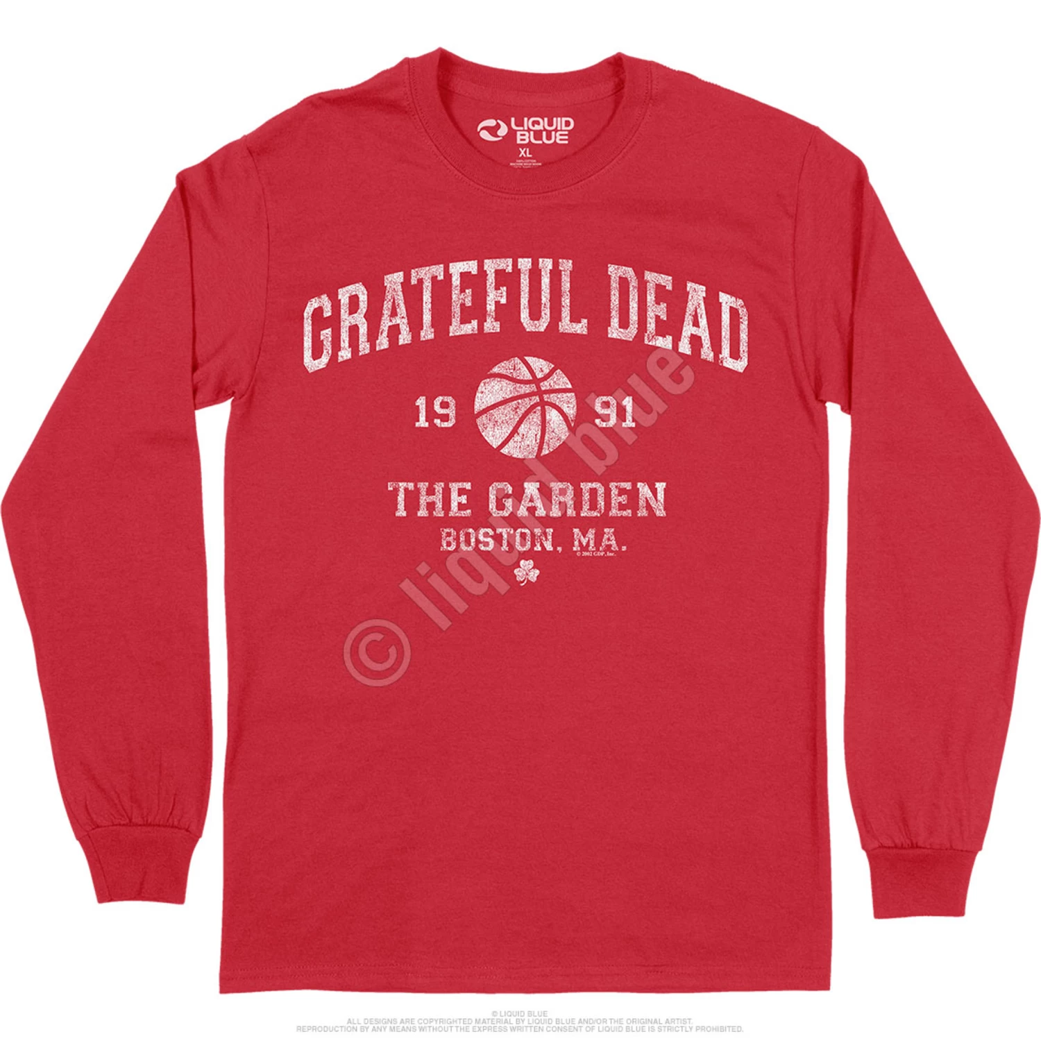 Boston Garden 91 Long Sleeve T-Shirt - Image 3