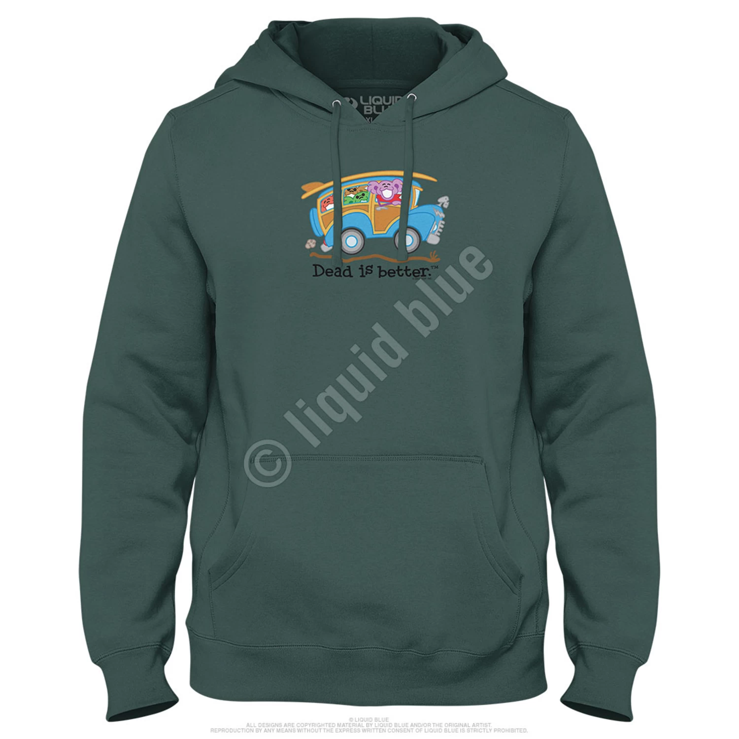 Wagon Dead Is Better Hoodie - Image 6