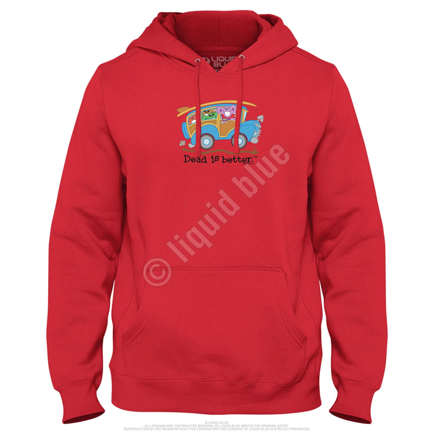 Wagon Dead Is Better Hoodie - Image 4