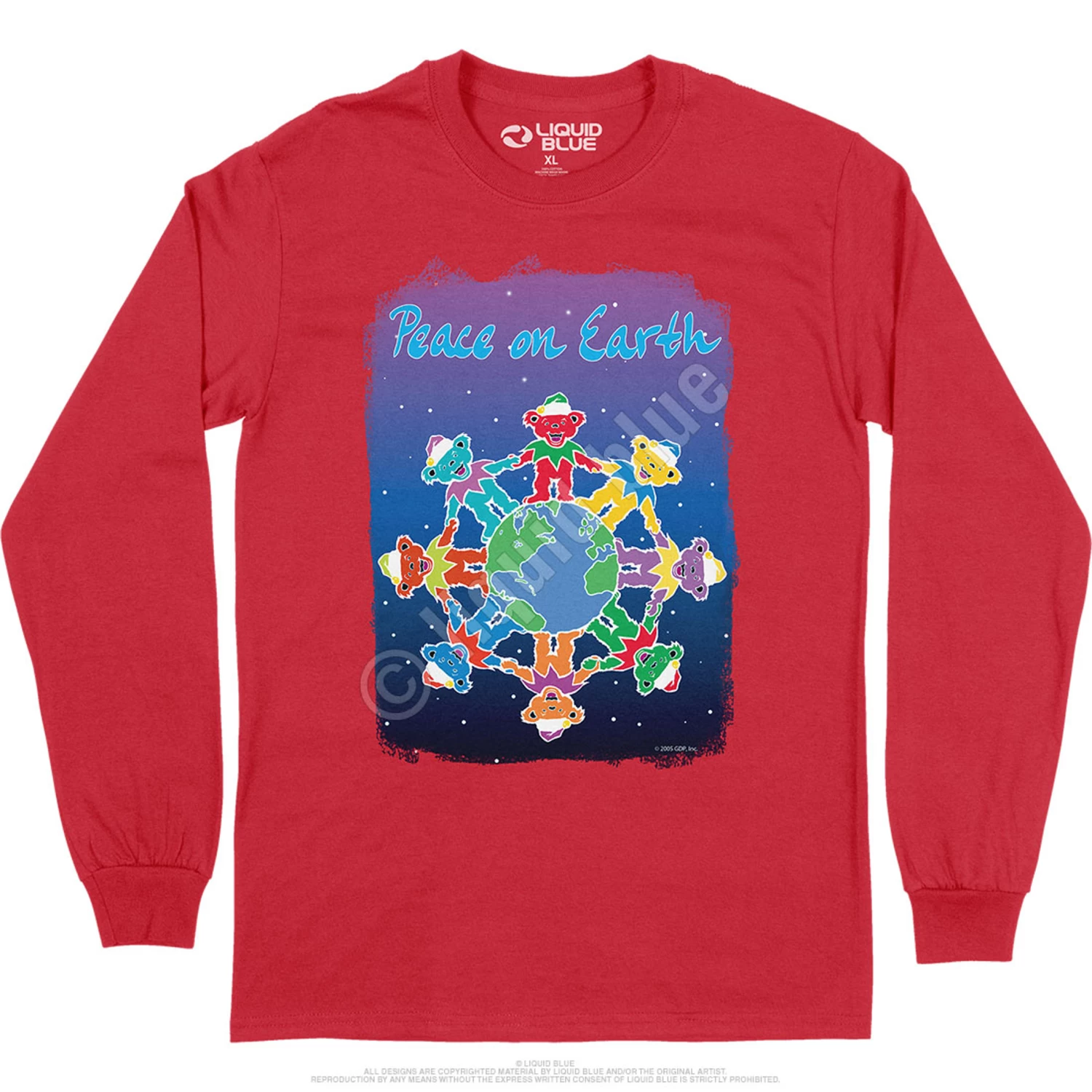 Peace On Earth Long Sleeve T-Shirt - Image 3