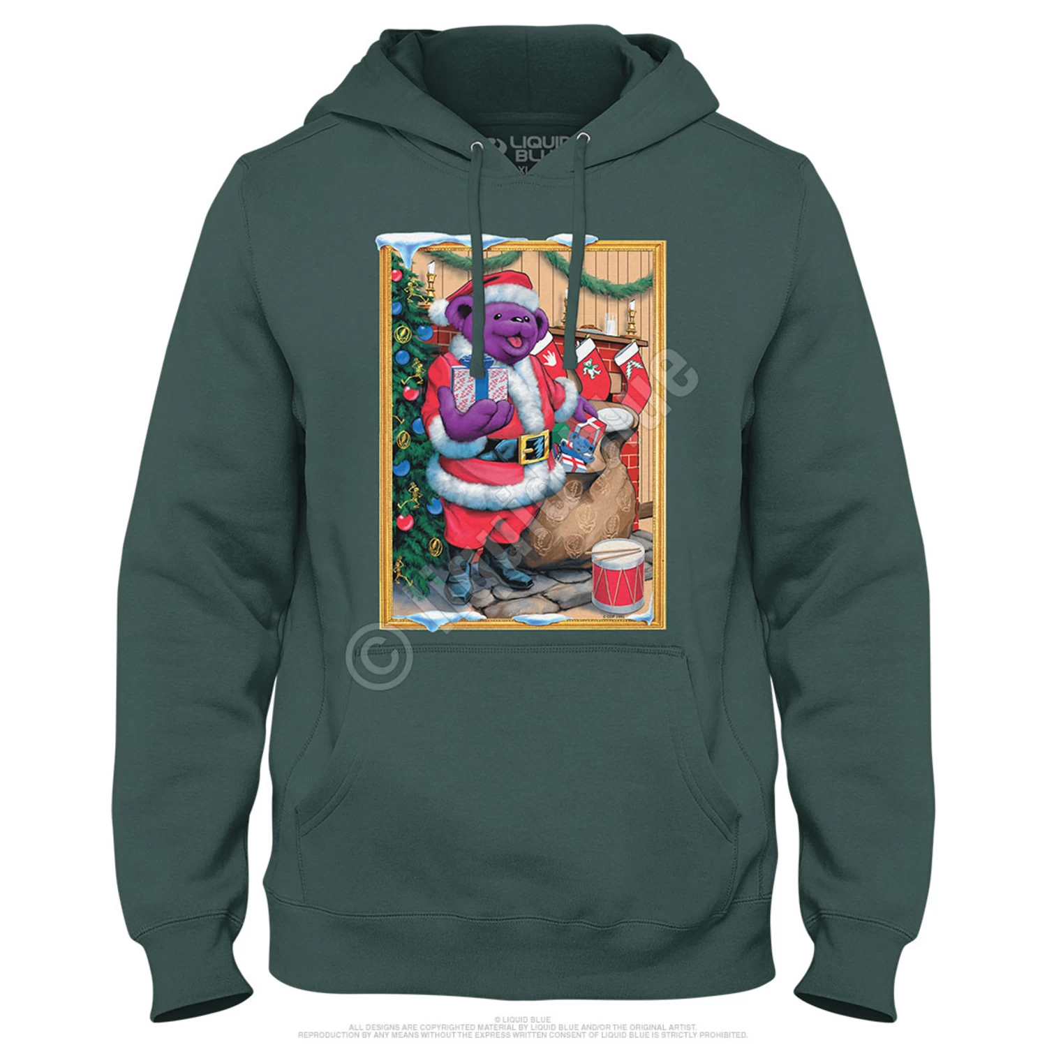 Santa Bear Hoodie - Image 4