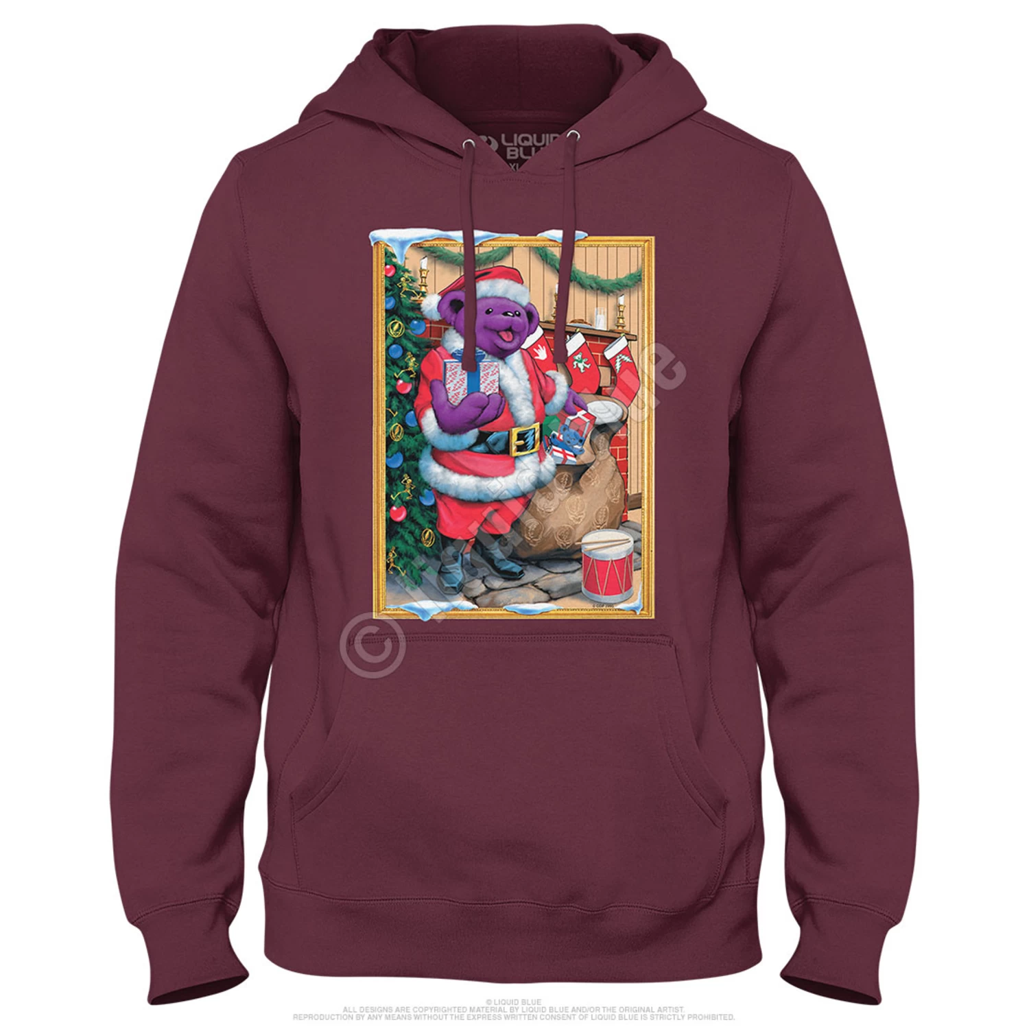 Santa Bear Hoodie - Image 2