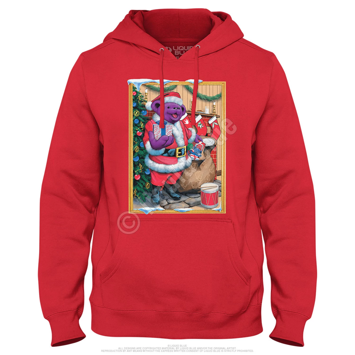 Santa Bear Hoodie - Image 3