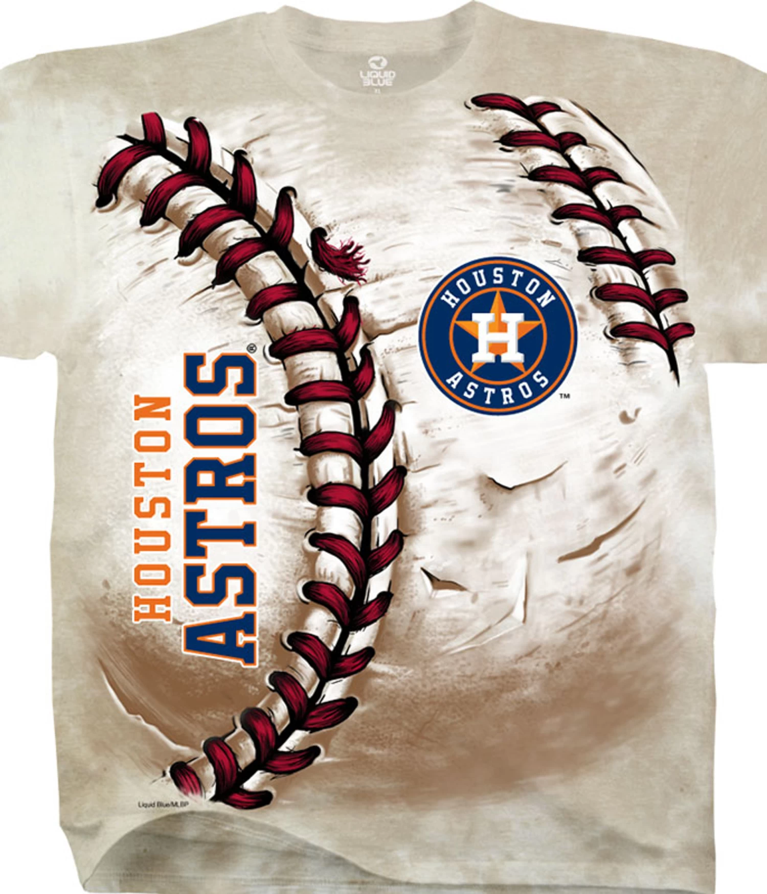 MLB Houston Astros Hardball Tie-Dye T-Shirt
