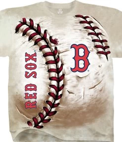 MLB Boston Red Sox Hardball Tie-Dye T-Shirt