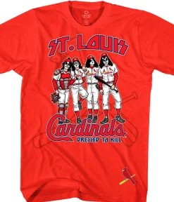 MLB St. Louis Cardinals Dressed To Kill Red T-Shirt