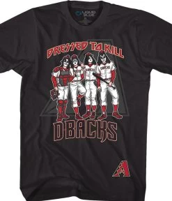 MLB Arizona Diamondbacks Dressed To Kill Black T-Shirt