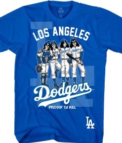 MLB Los Angeles Dodgers Dressed To Kill Blue T-Shirt