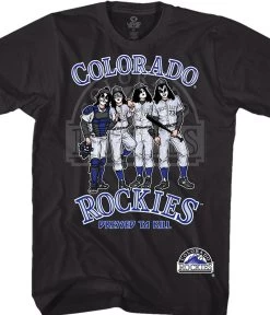 MLB Colorado Rockies Dressed To Kill Black T-Shirt