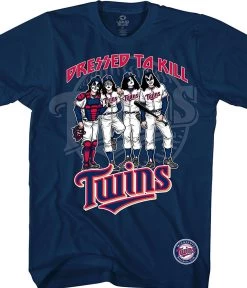 MLB Minnesota Twins Dressed To Kill Navy T-Shirt