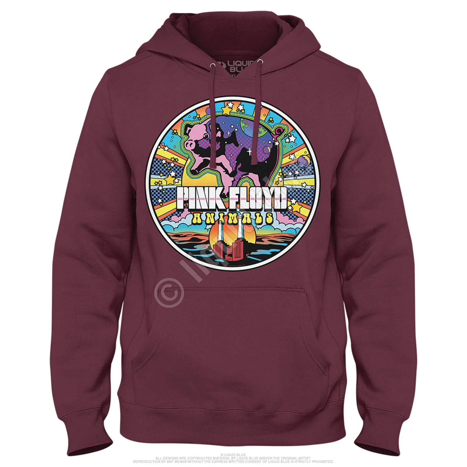 Pink Floyd Animals Mod Hoodie - Image 2