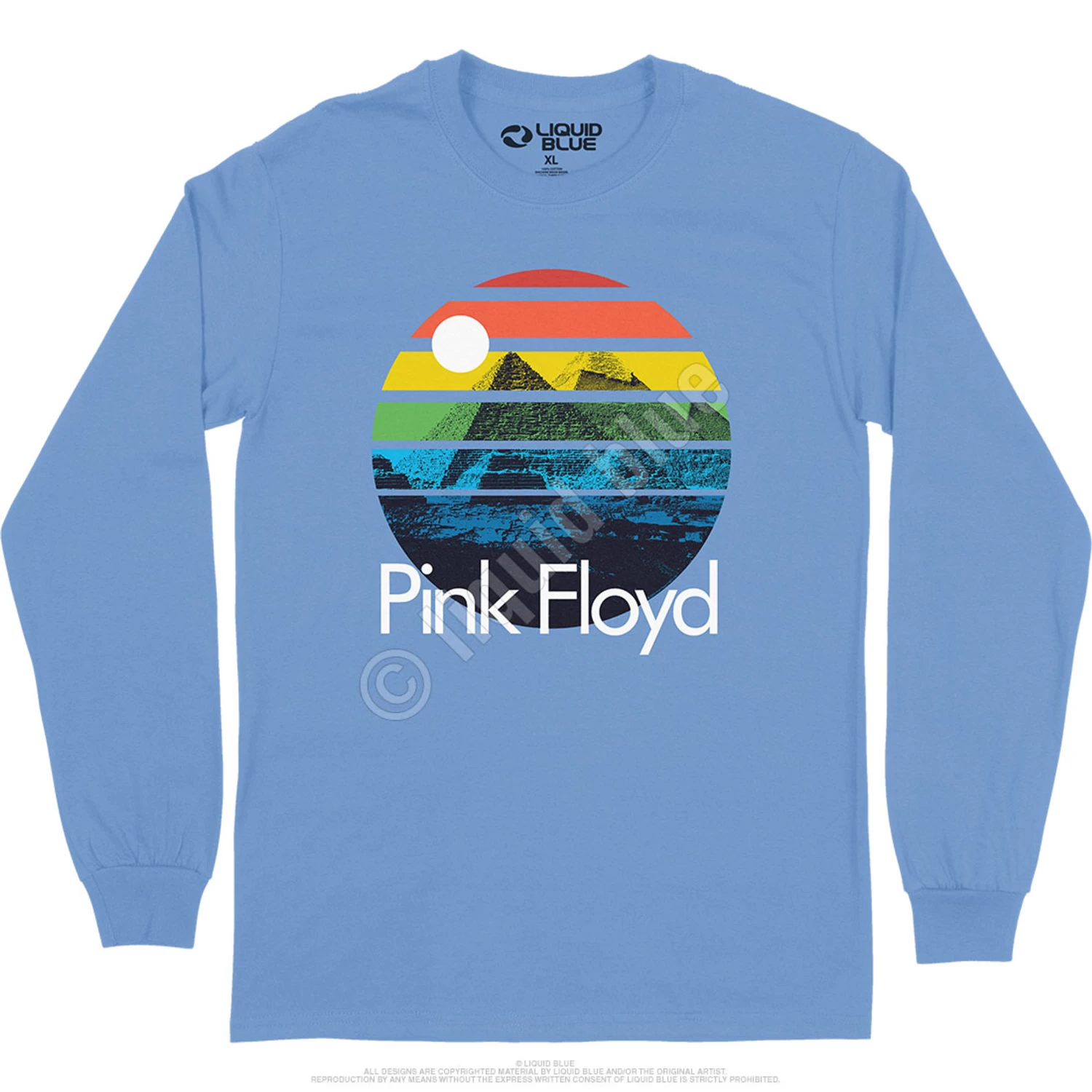 Pink Floyd Dark Side Sunset Long Sleeve T-Shirt - Image 2