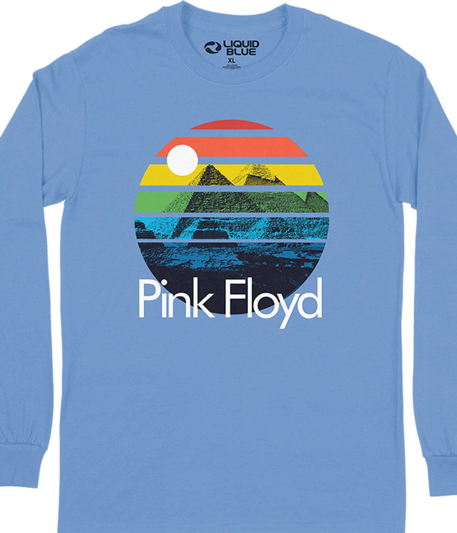 Pink Floyd Dark Side Sunset Long Sleeve T-Shirt