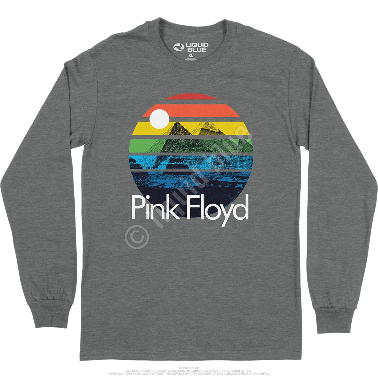 Pink Floyd Dark Side Sunset Long Sleeve T-Shirt - Image 6