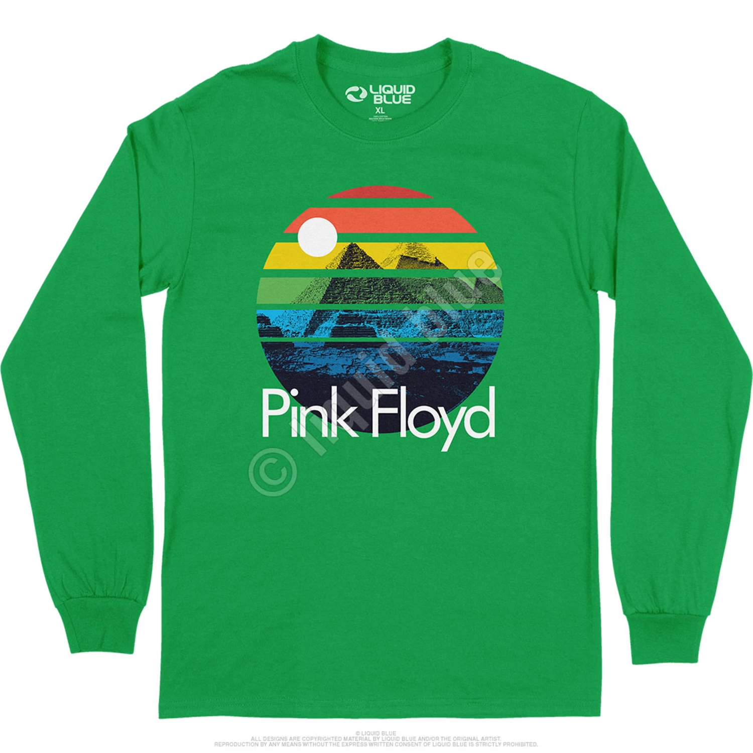Pink Floyd Dark Side Sunset Long Sleeve T-Shirt - Image 4