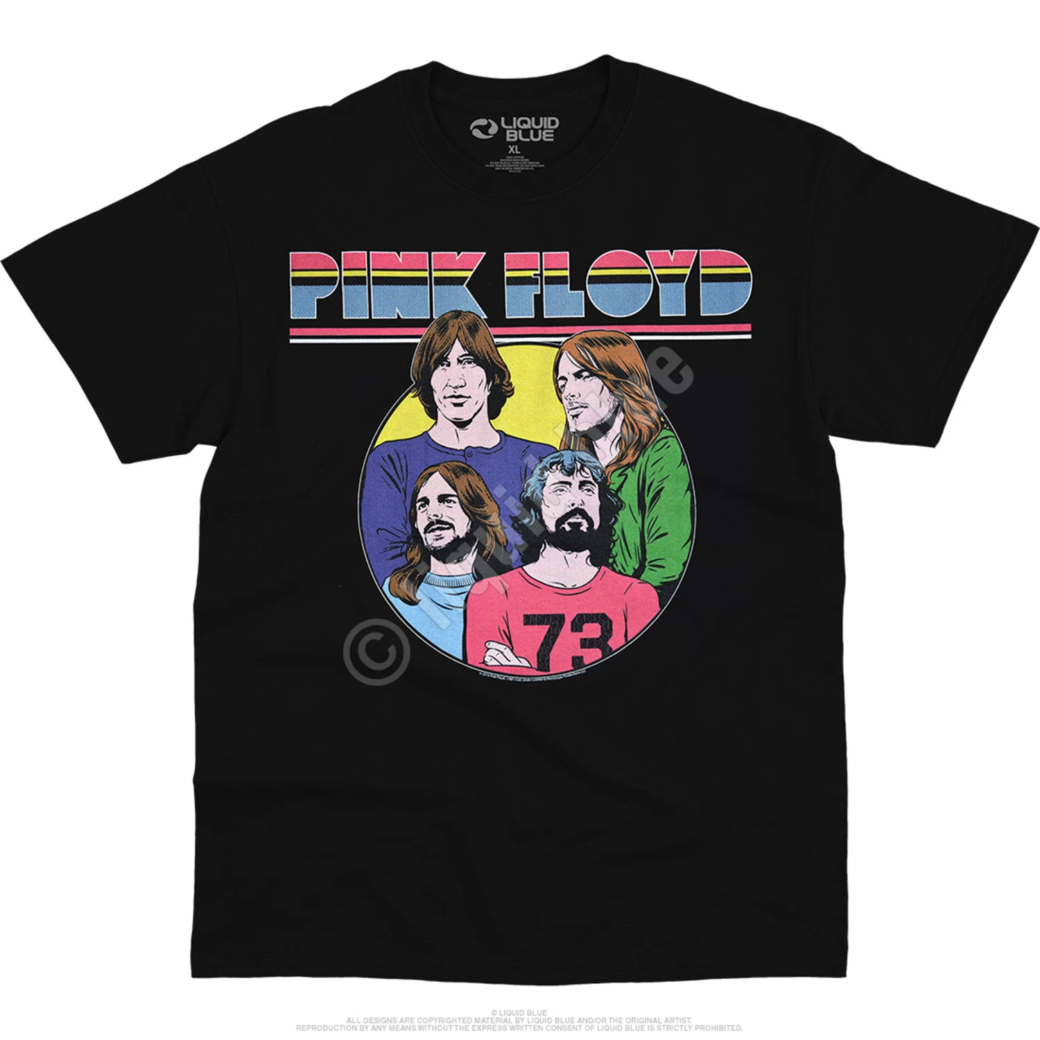 Pink Floyd Ordinary Men Black T-Shirt - Image 2